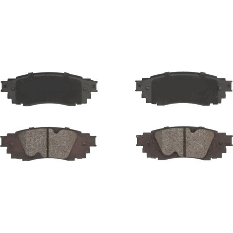 KIT PASTIGLIE FRENO POSTERIORI compatibile con TOYOTA CAMRY (V7, VA7, VH7) / PASTIGLIE FRENANTI AUTO OEM P 83 160, / SOSTITUZIONE DIRETTA / BASSA POLVERE / SILENZIOSO (1/4)