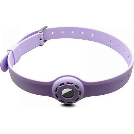 Filiyano-Collier pour chien Airtag avec étui de protection, en silicone souple, pour petits chiots, chats et chiens. (1/3)