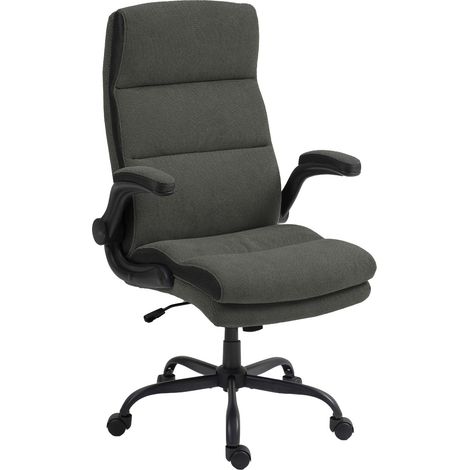 Fauteuil de bureau réglable 67x69x112/122 cm noir (1/4)