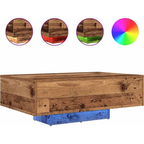 Maison Exclusive - Couchtisch Altholz 85 x 55 x 31 cm Holzwerksto