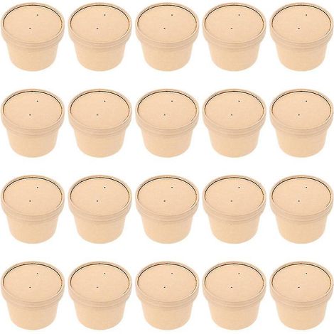 20 bols en papier kraft (1/3)