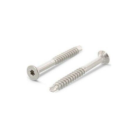 Vis à bois TF Torx super-drill autoperceuse - Longueur: 60 - Qualite Inox: A2 - Diamètre: 5