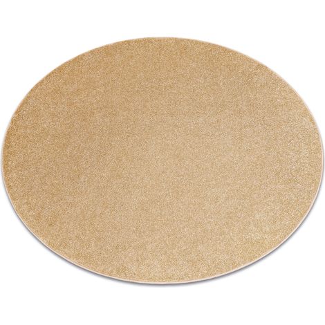 Teppich rund EXCELLENCE gold 511 eben, Melange beige rund 100 cm (1/5)