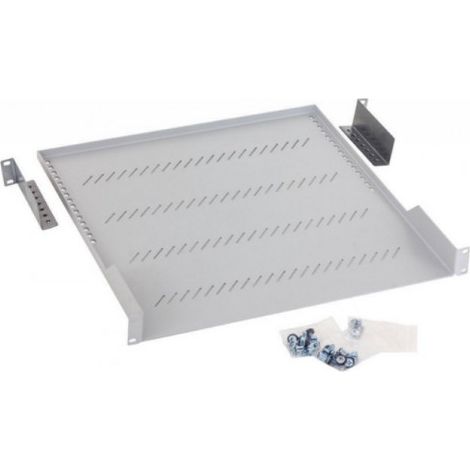 Triton, étagère intermédiaire 19" (profondeur), 750 mm, gris clair