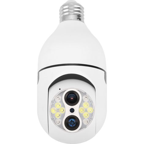 2-Megapixel-Dualband-WLAN-Überwachungskamera für den Außenbereich, 360°-Drehung, 1080p, Farbnachtsicht mit Bewegungsmelder, 110–240-V-Netzteil
