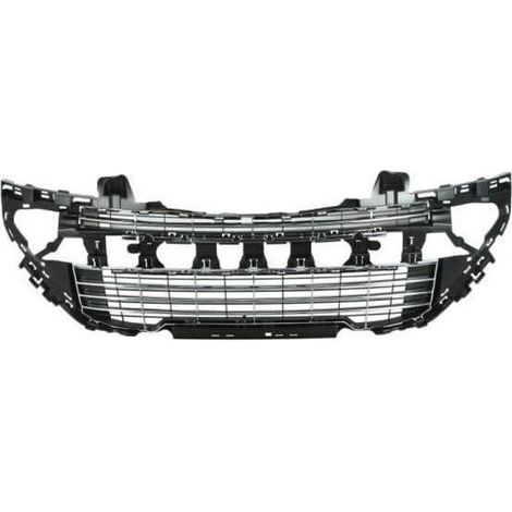 Grille de pare-choc avant centrale chromée Peugeot 308 1 phase 1 GT/CC/SPORT 2007-2011