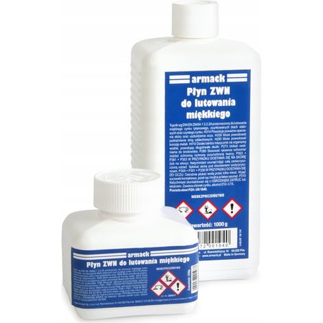 Liquido ZWN per lamiere di zinco e zincate 1000 g (1/5)