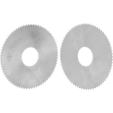 Hochgeschwindigkeitsstahl-Kreissägeblatt mit 72 Zähnen, Trennscheibe, Zubehör 75 x 0,8 x 22 mm (1/5)