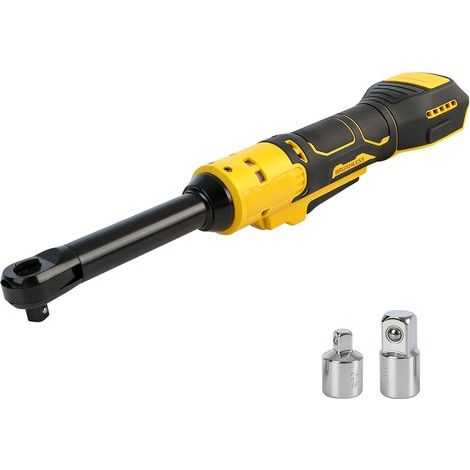 Chiave a cricchetto brushless potenziata da 3/8" per batterie Dewalt da 18V e 20V, 80 Nm, 320 giri/min, velocità variabile, chiave a cricchetto elettrica estesa con luce LED (1/5)