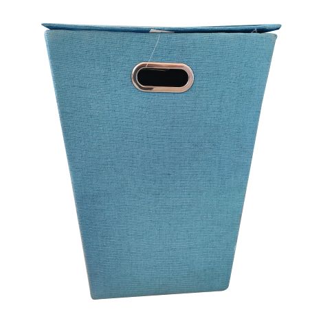 panier a linge refermable peu encombrant en tissu cm 38x29x55h