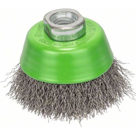 Cepillo (tipo vaso) inoxidable 65 mm 03 mm M14  BOSCH 2608622061 (1/3)