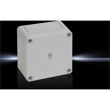 Rittal PK 9504.000 Installations-Gehäuse 94 x 94 x 57 Polycarbonat Lichtgrau (RAL 7035) 1 St.