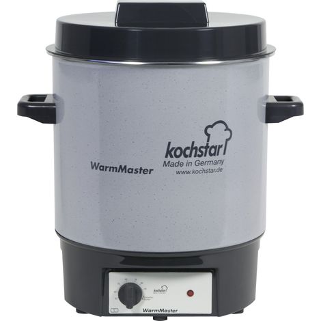 Conservadora WECK Kochstar WarmMaster Basic (conservadora con termostato, sin reloj, 230V, 1800 W, 27 L) 24115