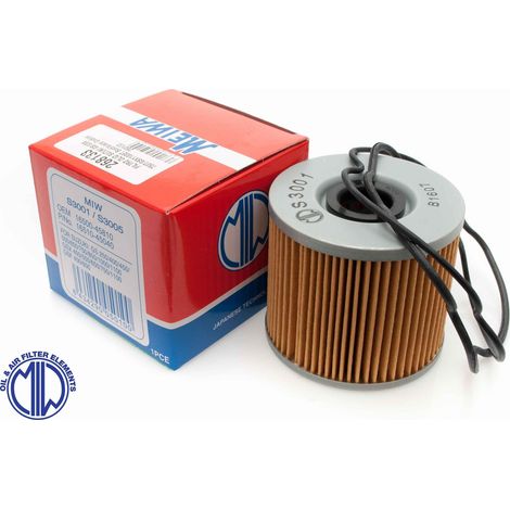 Filtro de aceite MIW HF133 para motocicletas Suzuki GS/GSX (MEIWA)