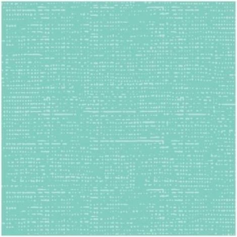 Serviettes en papier - - Lot de 12 - Aspect tissu - Turquoise - 19,5x20 cm