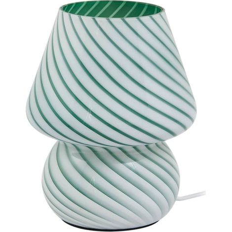 Table Lamp 'Andriana' made of Glass for Living Room & Dining Room