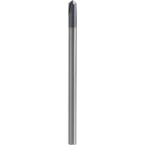 3-schneidiger Fasenfräser aus Wolframstahl, 120°, CNC-Fasenfräser, Werkzeug D3 x 120° x 50L