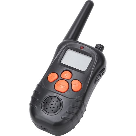 Collier anti-aboiement pour chien étanche, rechargeable en extérieur, avec vibration et fonction bourdonnante (prise 110-240 V EU). (1/5)