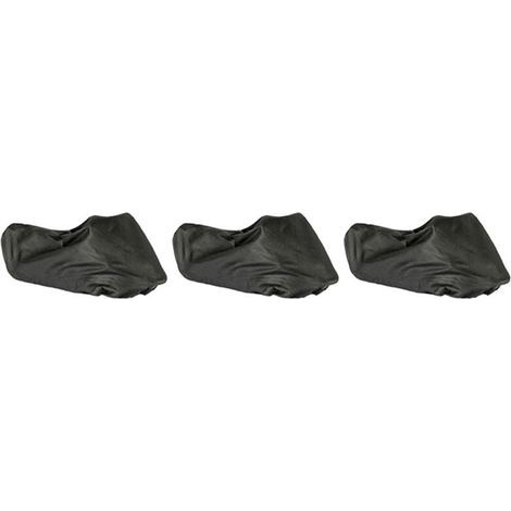 Housse imperméable et anti-poussière pour motoneige (lot de 3), idéale pour le remorquage de traîneaux, housse d'hiver anti-UV pour motoneige, noire, dimensions : 145 x 51 x 48 cm (1/4)