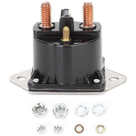 Relè solenoide di ricambio per verricello a 4 terminali 72631 12V
