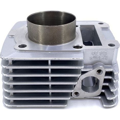 Cylinder block for Yamaha TTR125 motorcycle, including 54mm piston and piston rings. (1/4)
