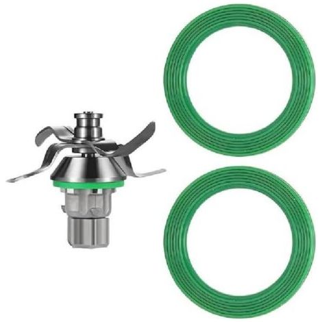 FENOPLASTICA2 Pièces Bague d'étanchéité pour couteaux tm5/tm6 Bagues d'étanchéité pour couteaux mixeur Vorwerk Thermomix TM5 TM 6, joints en silicone (1/4)