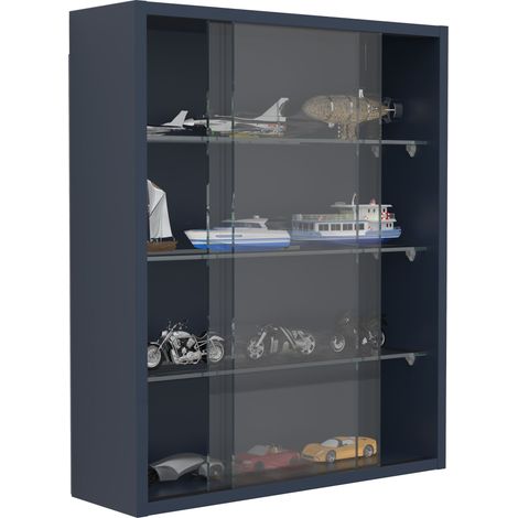Gabinete de exhibición colgante Caja de exhibición de pared de vidrio Drivalo M 60x50x15 - VCM