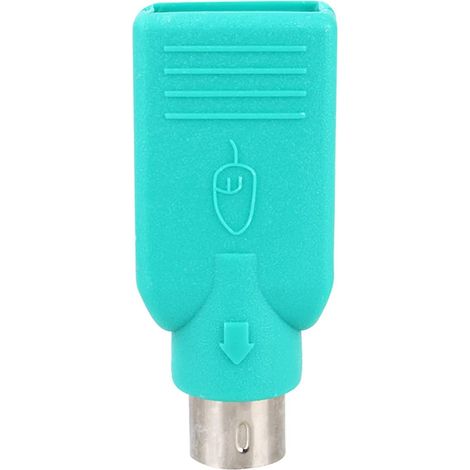 Convertisseur USB Femelle, Adaptateur de convertisseur USB Femelle vers PS2 mâle pour Souris Clavier/Souris USB se connecter à l'ordinateur (1/5)