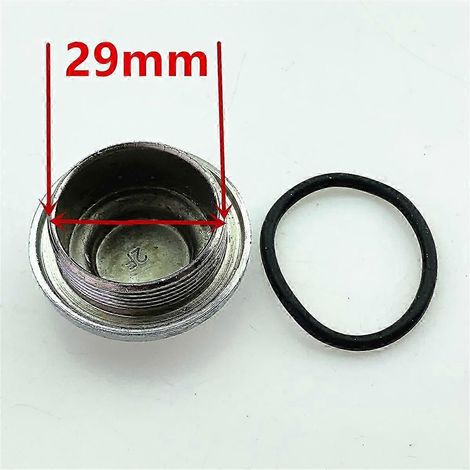 Bouchon de vidange d'huile pour moto, scooter et cyclomoteur (17 mm, 35 mm, 29 mm, 24 mm) - Lot de 2 (1/5)