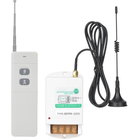Télécommande sans fil longue portée 220V 6250W Interrupteur numérique capteur contrôleur à distance pour maison (1/5)