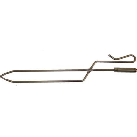 Imex el zorro 70358 - Tong fuoco arco (acciaio inox, 58 cm)