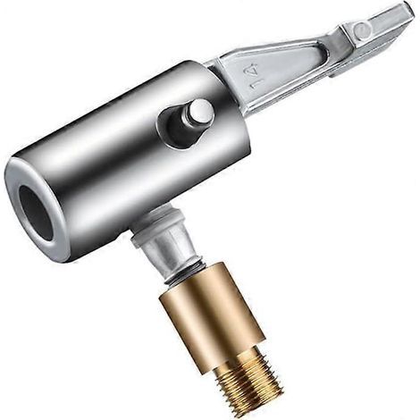Car tire inflator, air pump, tire valve fitting, adapter, car valve, type 2 lever nozzle (1/5)