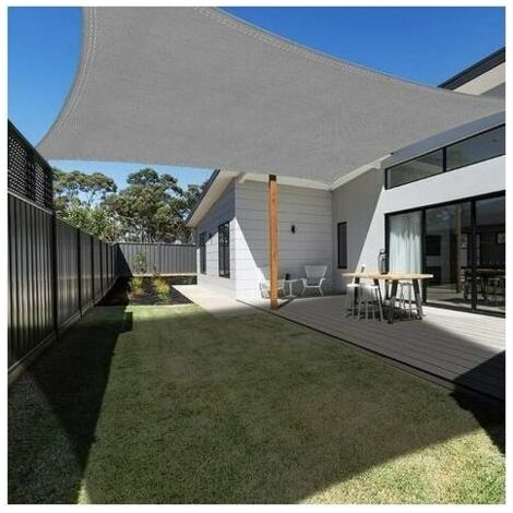 Parasols et voiles d'ombrage 4 x 5 M - Auvent Extérieur imperméable Anti-UV pour Jardin Terrasse (1/5)