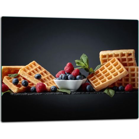 Tabla de cortar de vidrio de 52x40 cm para alimentos (1/5)