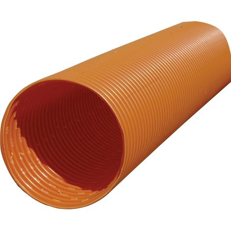 ACO Vollsickerrohr orange, 2,5 m Drainagerohr