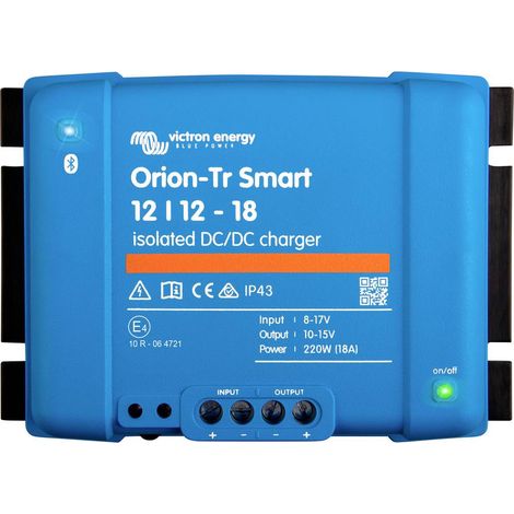 CARICABATTERIE VICTRON ENERGY CARICABATTERIE DC-DC ISOLATO ORION-TR SMART 12/12-18A (1/4)