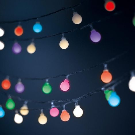 Luminaire solaire LED multicolore, pour jardin, terrasse, allée, entrée de garage et espaces extérieurs.-AquaForge (1/3)