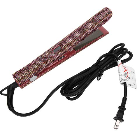 Fer à lisser et boucler électrique LCD 110V US, outils de coiffure professionnels (1/5)