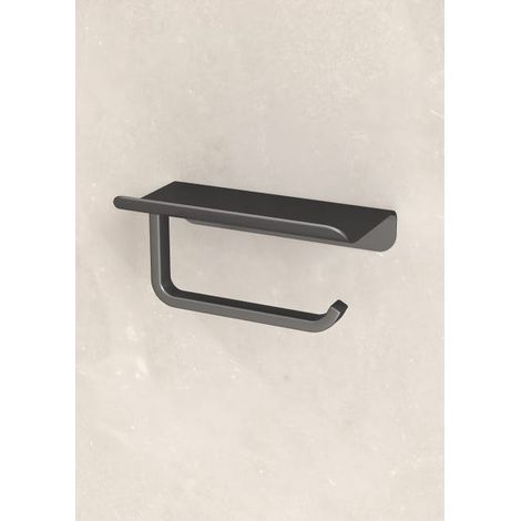 Porte-papier toilette Crezuo pour salle de bain, support de téléphone sans perçage