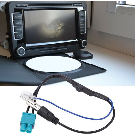 Adaptateur Antenne Radio RF Double FAKRA avec Amplificateur Compatible RNS510 MFD3 RCD510 310