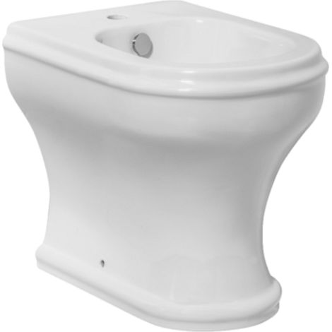Bidet Charme filomuro cm. 52x40 bianco lucido di Ceramica Azzurra