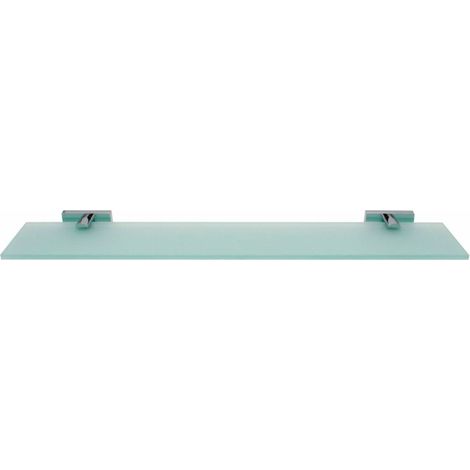 Inda - Badezimmerregal 900 aus satiniertem Glas L.60cm