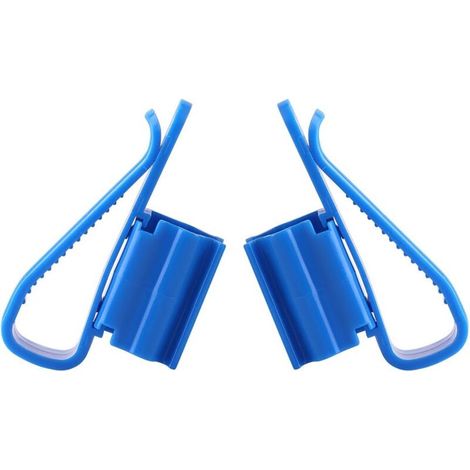 abrazaderas para manguera, clips de plástico para manguera, ajustables para tuberías de agua, abrazadera de montaje para acuario, soporte para tuberías de agua de 8 a 16 mm - Crezuo
