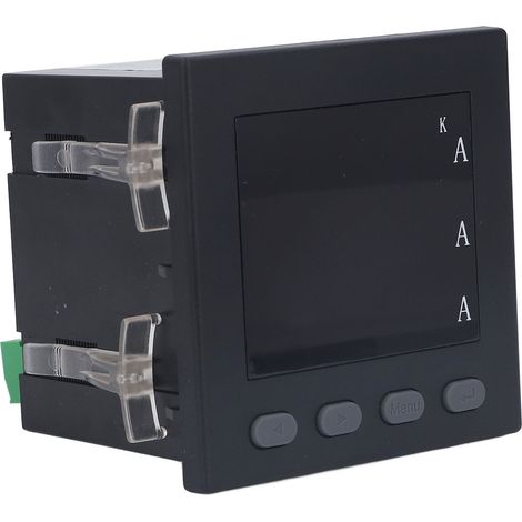 Compteur électrique intelligent triphasé 220V avec ampèremètre numérique LED programmable (1/5)