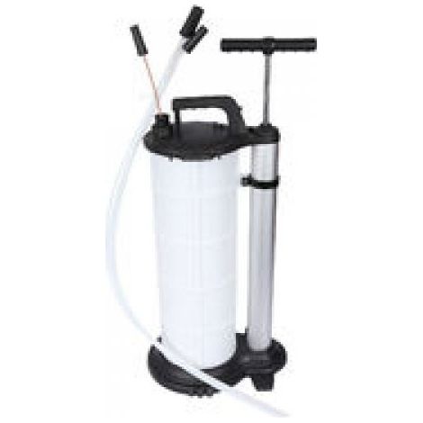 Pompe manuelle d'extraction d'huile, réservoir de 9 litres, pompe à vide, aspiration de liquide, vidange du moteur (1/4)