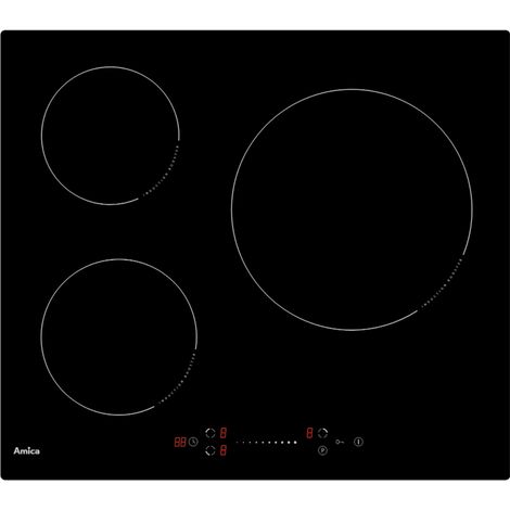 piano cottura a induzione 60cm 3 fuochi 7000w - GP371 - Amica