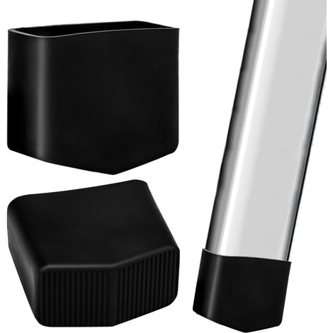 Pied Escabeau Embout Escabeau Diamètre Intérieur 40x20mm Pied Echelle Couvre-Pieds D'échelle Antidérapants Pieds en Caoutchouc pour Escabeaux 2Pcs(2Pcs) (1/5)