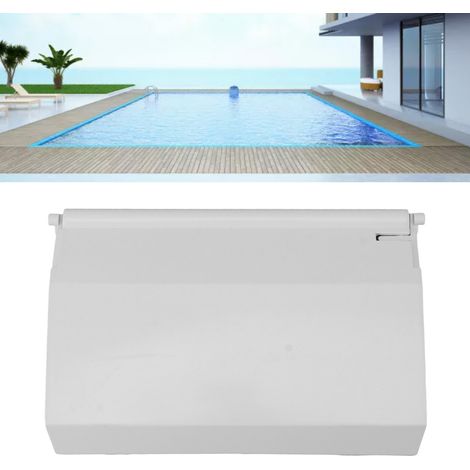 Porte Skimmer de Piscine PVC Compatible SP1082/SP1083 - Flap Efficient et Facile à Installer pour Nettoyage Optimal (1/5)