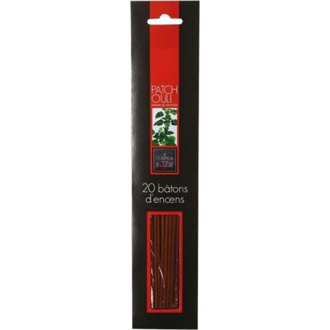 Lot de 20 Bâtons d'Encens 25cm Patchouli (1/2)