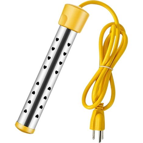Chauffe-eau gonflable pour piscine et baignoire, acier inoxydable, usage domestique, appareil de chauffage portable. (1/5)